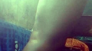 Intense Sex Session In Dark Room With Big Breast Girl Next Door Slapping And Shaking Ass