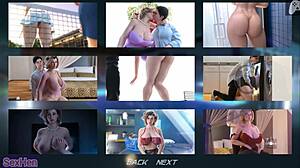stepmom gets stuck in washing machine while i watch her huge ass. apocalust hentai games p1 shows her cumming hard!