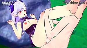 Vivian在Zenless Zone Zero激烈喷水破处