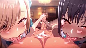 蓝色档案变态合集第二部，展示狂野Rule34行动你不能错过！