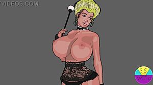 Compilation of cartoon big tits getting wild and rough