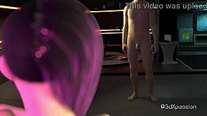 欢迎VR Nexus 3霓虹梦，性感赛博女孩猛骑光滑阴部和肛交