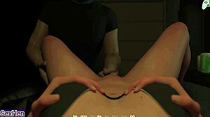 Hey, wanna see her take my long veiny penis in her ass? I cum tons on her back in project passion hentai games p1!
