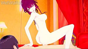 kafka throbs her pussy on stepson's cock in honkai star rail hentai sex