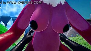 Messy Kobold Threesome