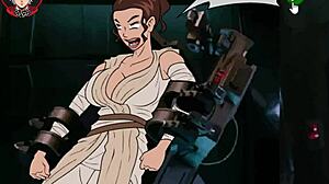 Star Wars Parody Cartoon Features Giant Curvy Figures In Sexy Outfits
