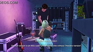 Offstage Baby preview drops wild 3d hentai action with naughty Sims vibes. Check the celebrity twist in this cartoon clip.
