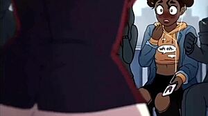 gostosa babe hints at wild pussy play in steamy hentai action