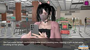 怪物内射喷水从巨大恶魔可爱服装漫画游戏