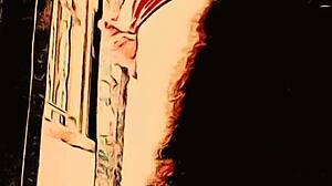 Bad wolf starts fire in the playground cartoon adventure