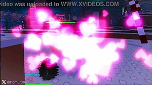 Purple-Haired Woman Taken Hard in Hentai Scene