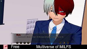 oh mommy, let's explore this erotic multiverse of milfs together in the hentai game