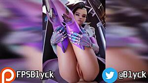 Artist Spotlight 3 Showcases Fpsblyck Creations In Overwatch Futanari Blender Animation