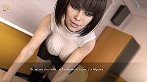 Damn, Summers Gone 45 Has This Milf Teacher with Big Tits Getting Wild in College Erotic Action!