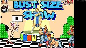 Hentai Mugen功夫女孩在后入式接受内射群交