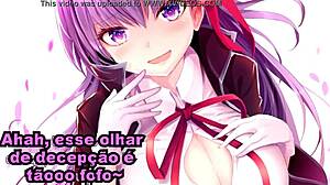 准备好这个90秒射精挑战吗？樱花春野在复古火影忍者色情JOI中！