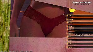 丰满成熟milf继母被18岁男孩狠狠肛交，他在Being a Dik第11集禁忌hentai游戏第99部分中内射她的屁股