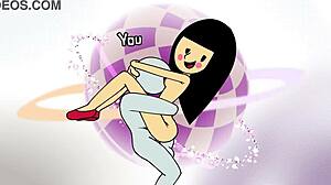 哦，天哪，hexanne 的remix 7 配狂野女上位和内射动作！