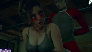Ever seen a horny girl fucked hard in the bathroom?