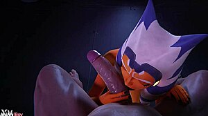 Ahsoka Tano Blowjob in Star Wars Rule 34!