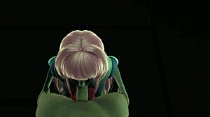 Mirai Nikki Yuno Gasai Riding Wild in Bondage Scene. I’m So Into This Cowgirl Moment!