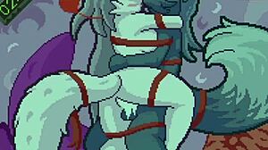 我对这部毛茸茸猫咪交配动画和所有狂野动漫动作上瘾。