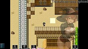 Big-Breasted Adventurer's Cuckold Harem Blowjob