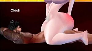 Ohh si si as� duro duroo durooo dec�a mi puta mientras le romp�a su culo