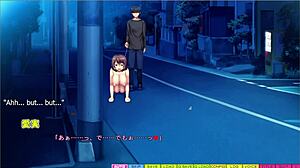Damn! Manami's lust explodes in Tenioha 2 end route. Taking my bitch for a rough walk outdoors!