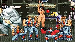 哈莉·奎恩在狂野后入式群交中内射！观看幻影魔境动作展开。