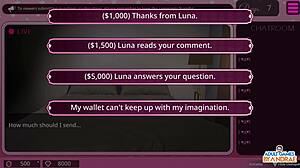 Ep3 Luna! Masturbating in Washroom with Dildo Next Door