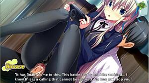 Tenioha Matsuri Route End with Girlfriend Hard Fucking