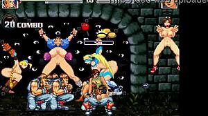 Man, I can’t even… Lara Croft gangbang in Hentai Mugen is wild, ya know! I’m shook by this doggystyle group mess!