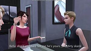 I cheated and banged my girlfriend's hot stepmom in Sims 4