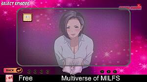 oh mommy, let's explore this erotic multiverse of milfs together in the hentai game