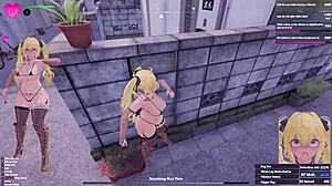 秘密暴露狂真奈香在挑逗的本子游戏里执行无人机任务会发生什么