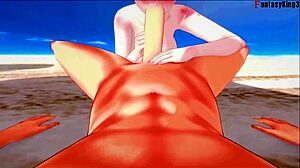 Rem, are you up for beach sex in this Re Zero fantasy?