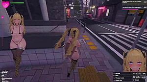 Secret flasher Manaka exposed in drone missions
