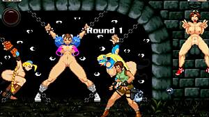 Man, I can’t even… Lara Croft gangbang in Hentai Mugen is wild, ya know! I’m shook by this doggystyle group mess!