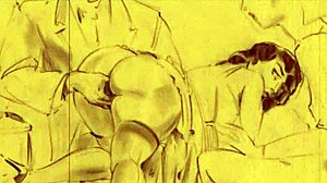 我的秘密生活，在复古漫画动画中展开