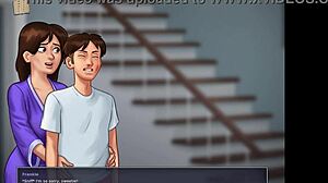 Summertime Saga 57 tampilkan milf tetek besar naik kontol monster remaja dalam aksi erotis