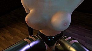 Hardcore BDSM pounding in 3D hentai animation