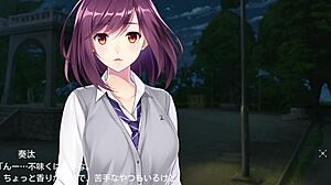 so, what's up with tsuki no kanata de aimashou common route ecchi scene 1 featuring touka araya?