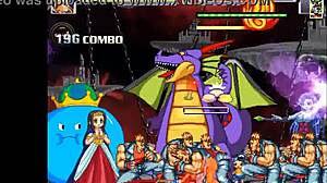 Hentai Mugen Mina Majikina in Wild Gangbang Scene