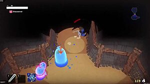 oh man, this labyrinth of estras gameplay gets wild with 3d domination and femdom blowjobs