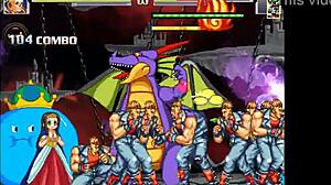 Hentai Mugen Mina Majikina in Wild Gangbang Scene