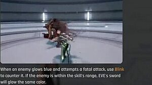 In this Stellar Blade nude mod playthrough part 5, the curvy character explores new outfits and sexy game scenes.