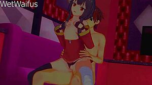 Megumin's Wild 3D Hentai Sex Breaks Her Pussy Wide Open!