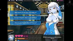 huniepop uncensored part 7, redhead alien seduces on beach?