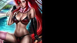 Who's the hottest anime girl in season 1 episode 4 featuring Yoko Littner?